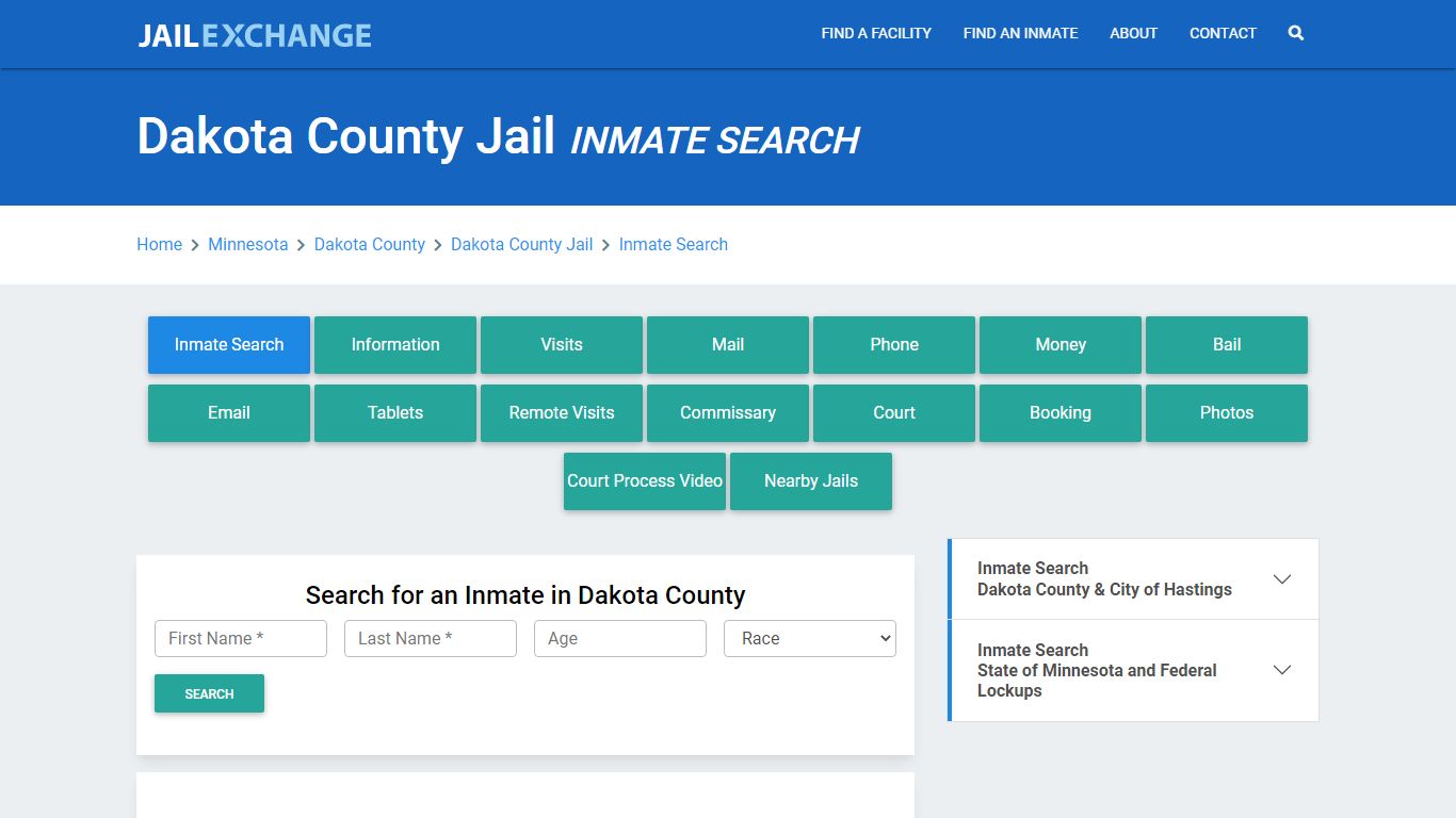 Dakota County Jail, MN Inmate Search: Roster & Mugshots